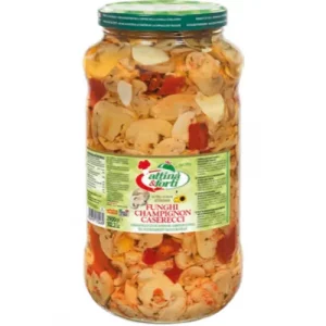 FUNGHI CHAMPIGNON CASERECCI IN OLIO