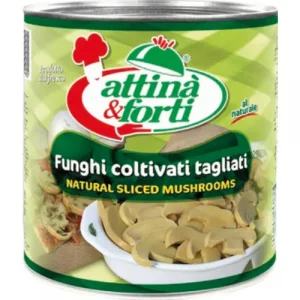 FUNGHI COLTIVATI TAGLIATI AL NATURALE
