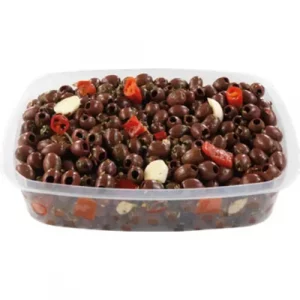 OLIVE NERE DENOCCIOLATE CASERECCE TIPO TAGGIASCHE